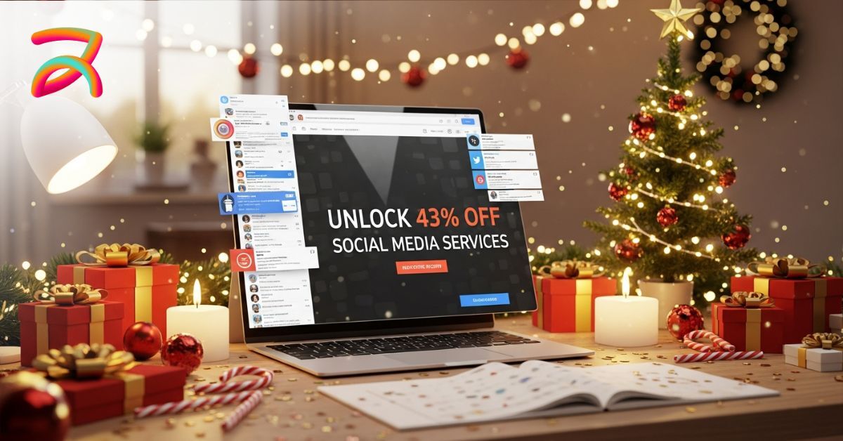 Unlock 43% Off Social Media Services This Holiday Season